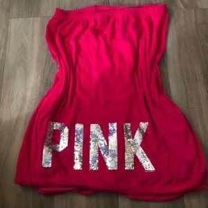 PINK limited edition Velcro towel